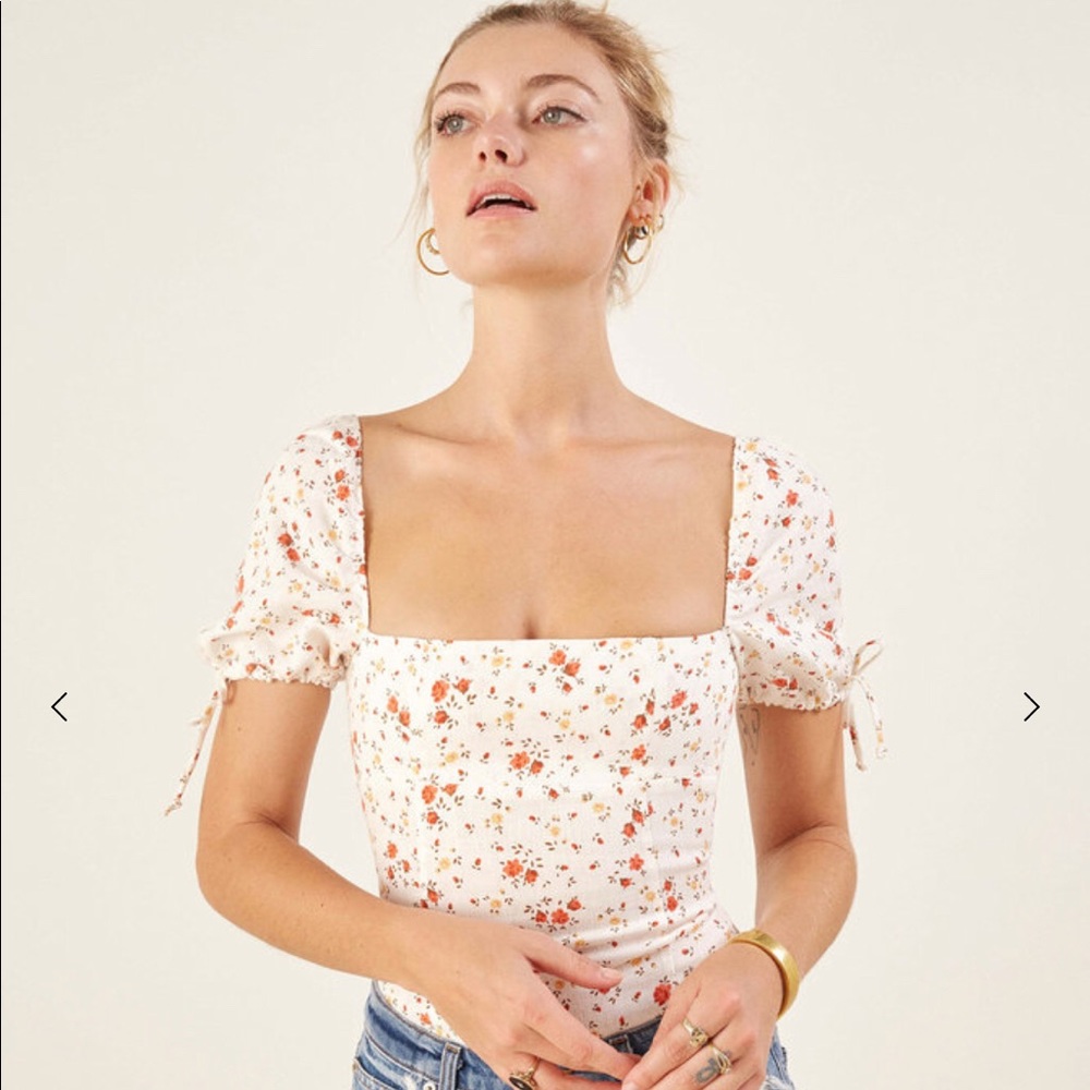 Reformation river top size 0